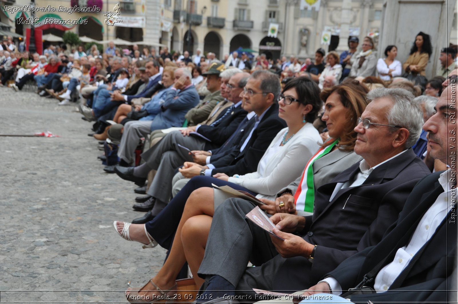 Venaria Reale 23 09 2012 - Concerto Fanfare Cri Taurinense - Croce Rossa Italiana - Ispettorato Regionale Volontari del Soccorso del Piemonte