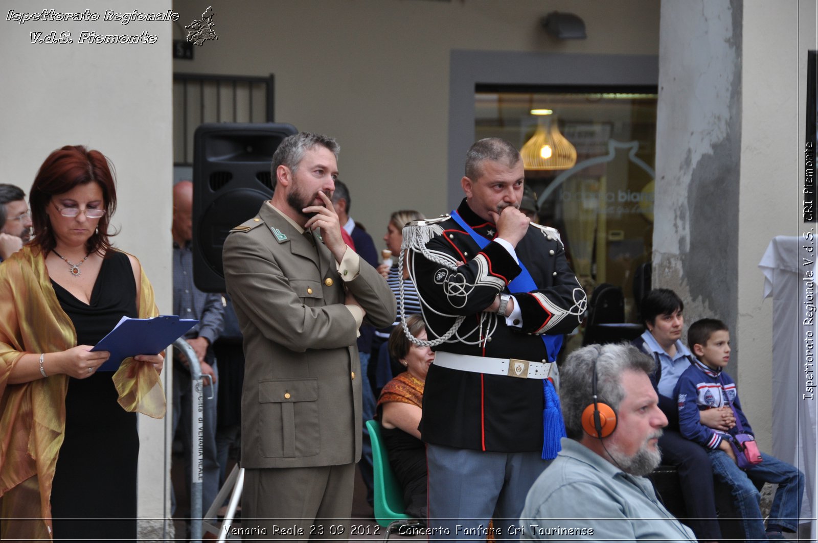 Venaria Reale 23 09 2012 - Concerto Fanfare Cri Taurinense - Croce Rossa Italiana - Ispettorato Regionale Volontari del Soccorso del Piemonte