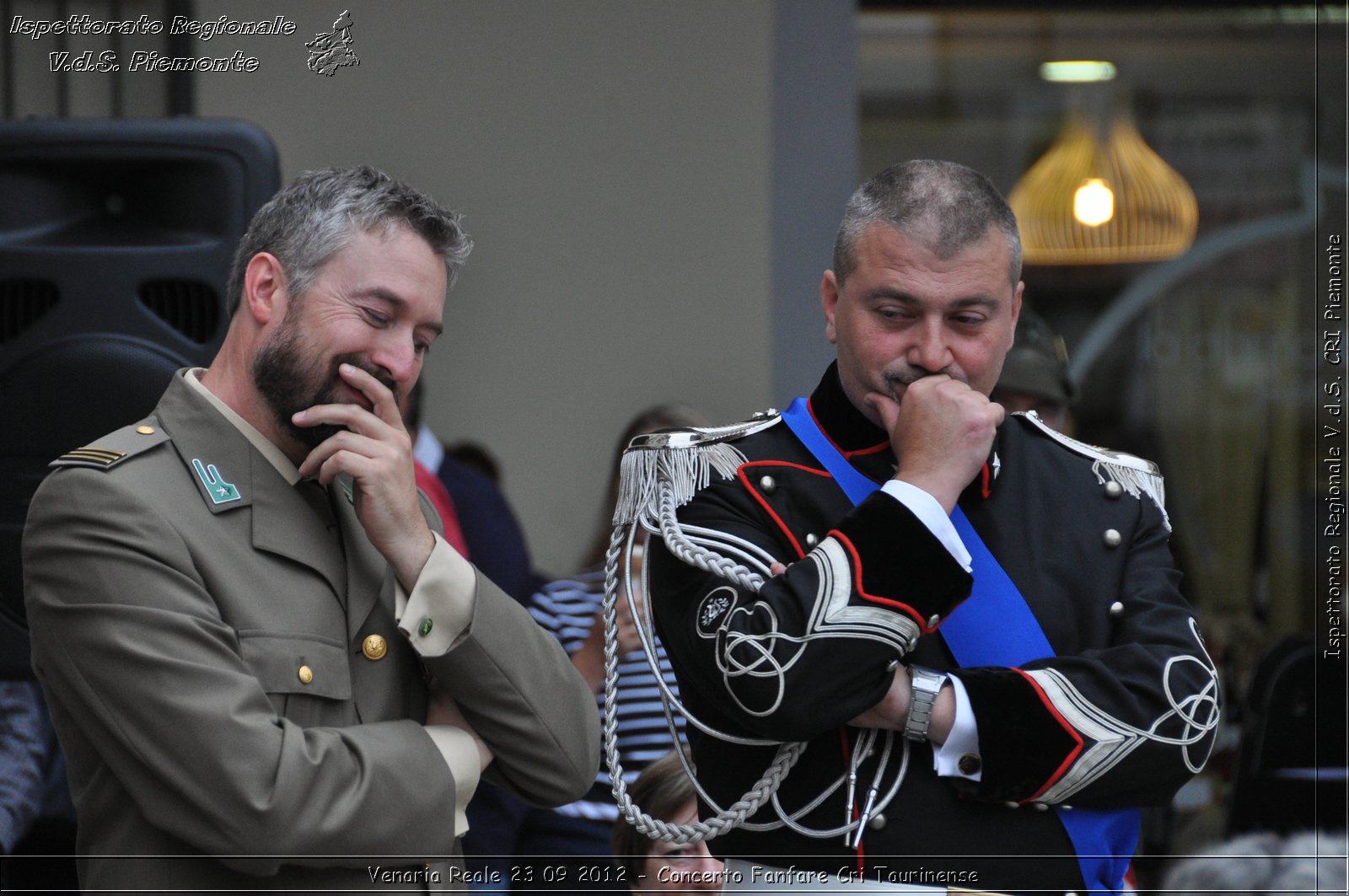 Venaria Reale 23 09 2012 - Concerto Fanfare Cri Taurinense - Croce Rossa Italiana - Ispettorato Regionale Volontari del Soccorso del Piemonte