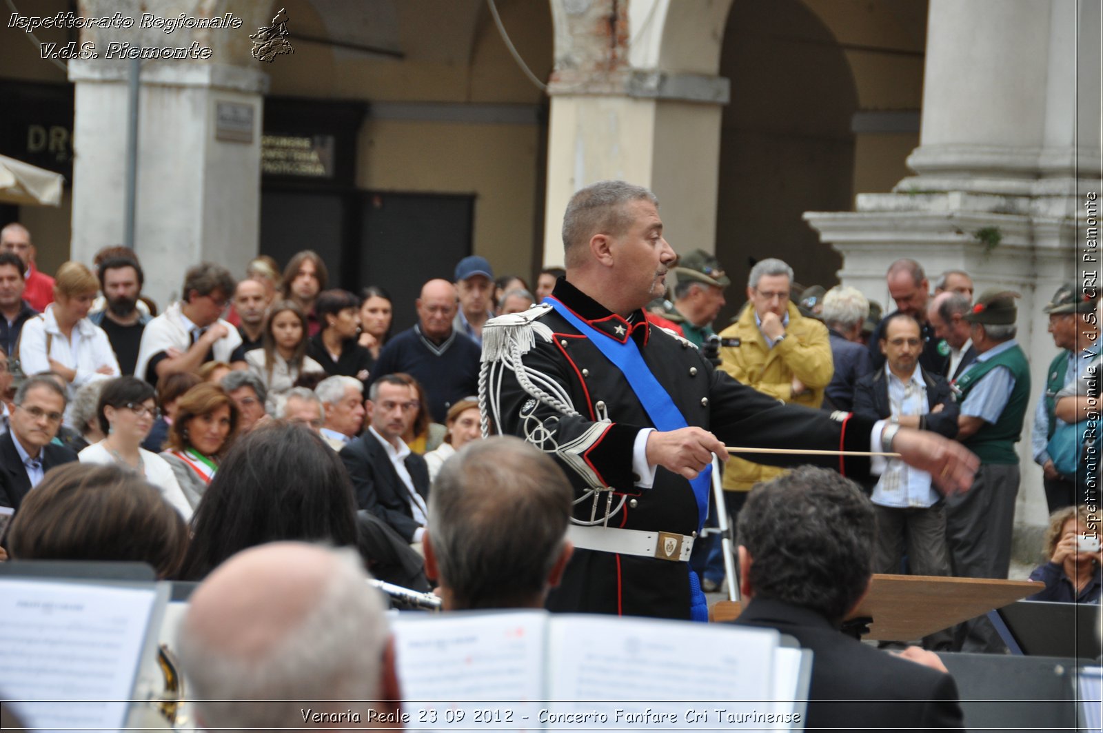 Venaria Reale 23 09 2012 - Concerto Fanfare Cri Taurinense - Croce Rossa Italiana - Ispettorato Regionale Volontari del Soccorso del Piemonte