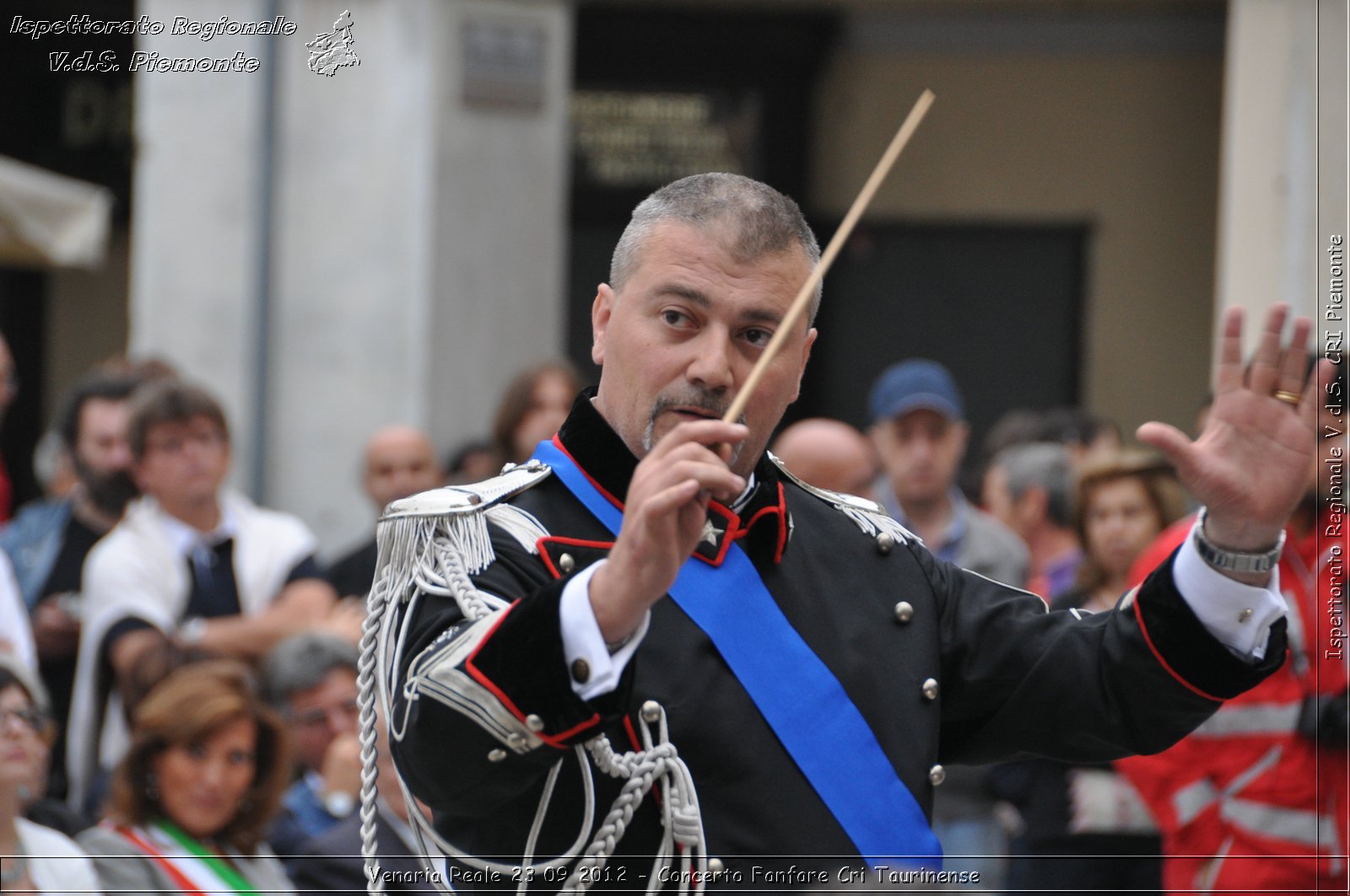 Venaria Reale 23 09 2012 - Concerto Fanfare Cri Taurinense - Croce Rossa Italiana - Ispettorato Regionale Volontari del Soccorso del Piemonte