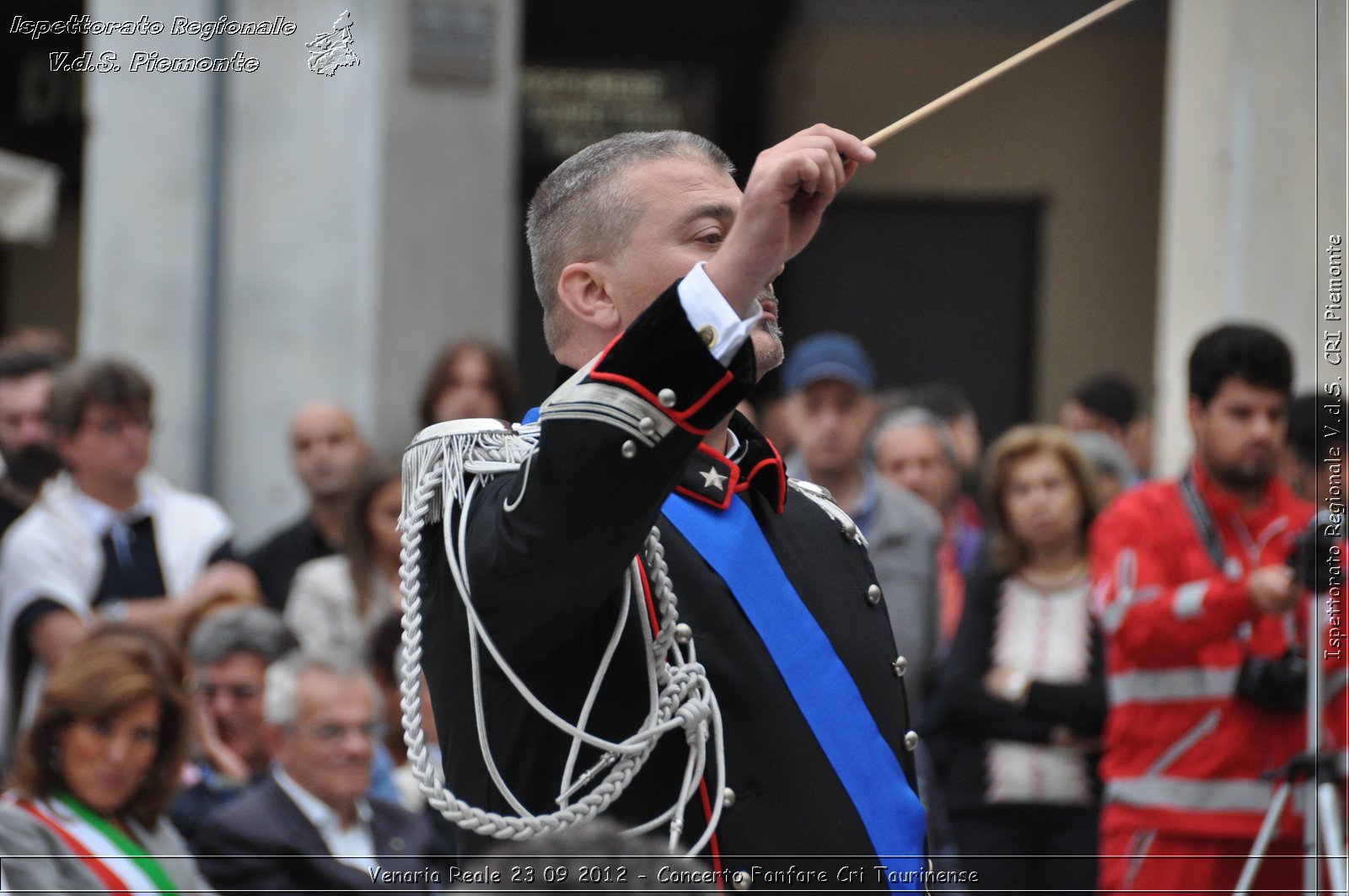 Venaria Reale 23 09 2012 - Concerto Fanfare Cri Taurinense - Croce Rossa Italiana - Ispettorato Regionale Volontari del Soccorso del Piemonte