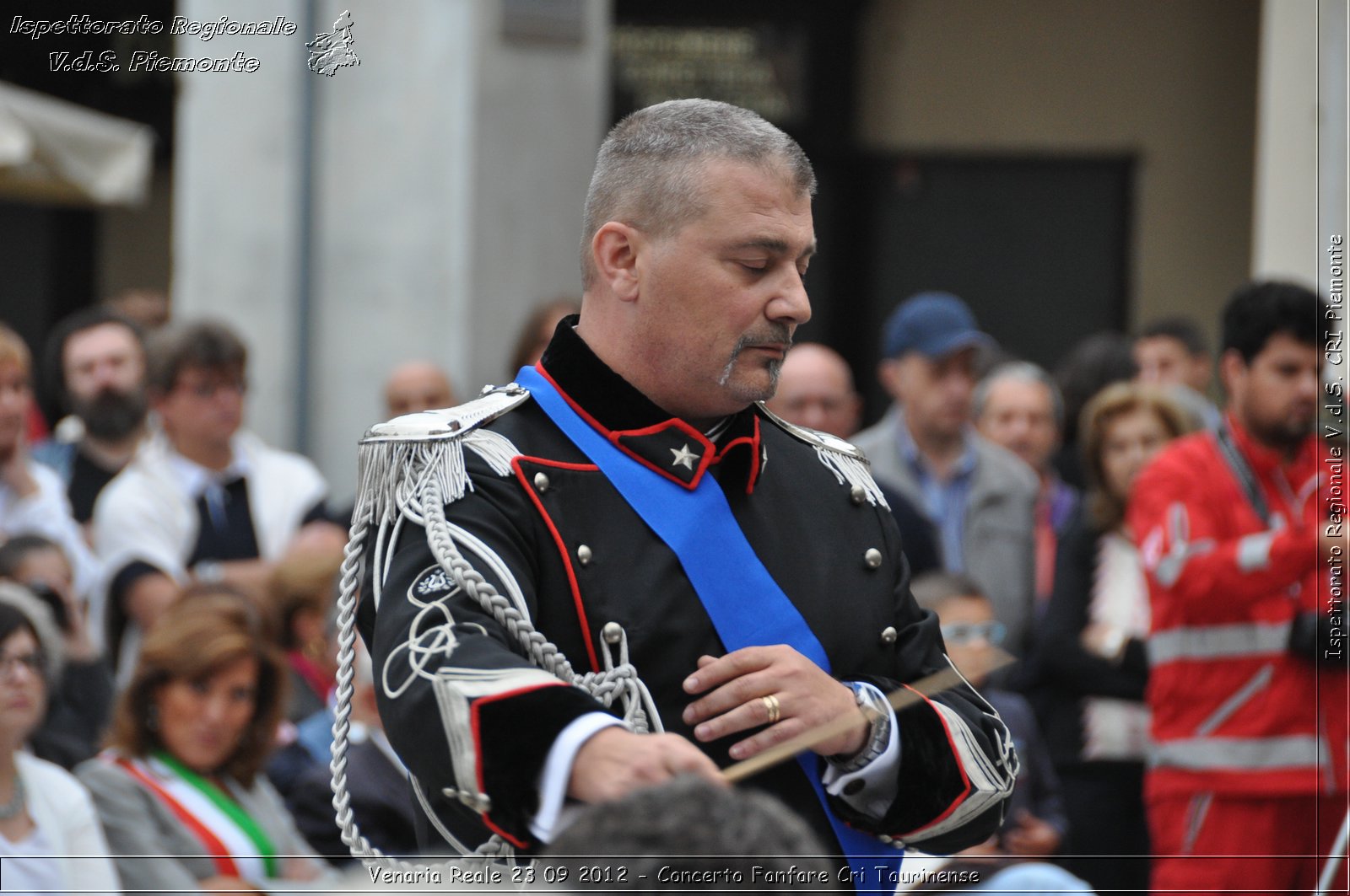 Venaria Reale 23 09 2012 - Concerto Fanfare Cri Taurinense - Croce Rossa Italiana - Ispettorato Regionale Volontari del Soccorso del Piemonte