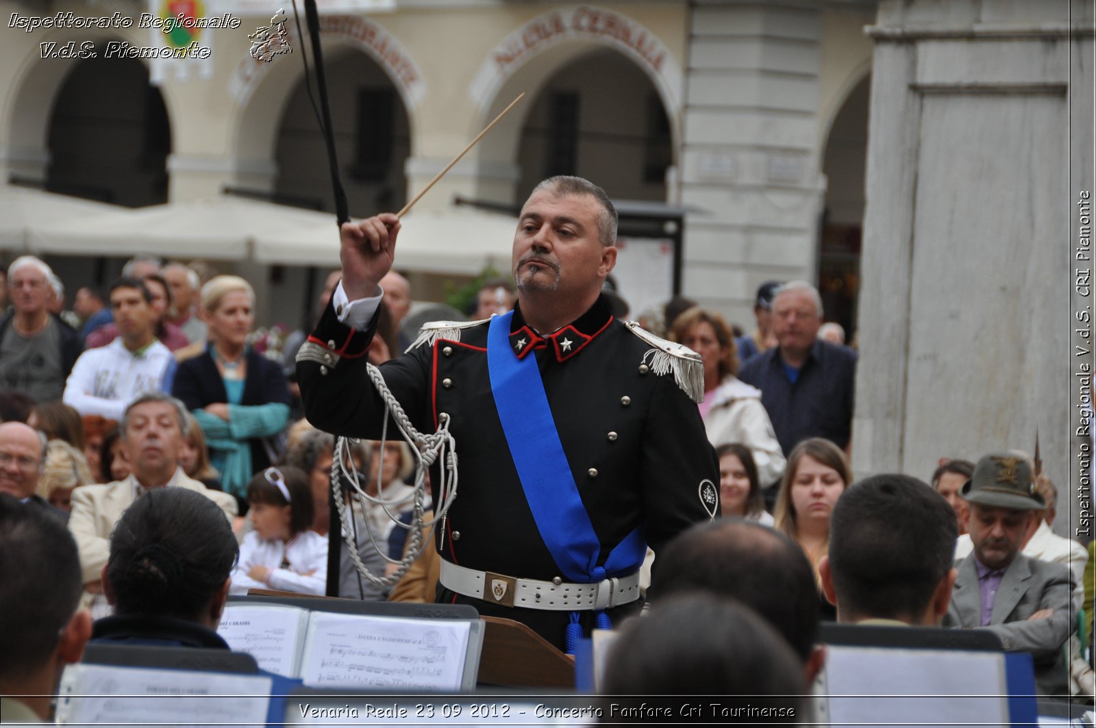 Venaria Reale 23 09 2012 - Concerto Fanfare Cri Taurinense - Croce Rossa Italiana - Ispettorato Regionale Volontari del Soccorso del Piemonte