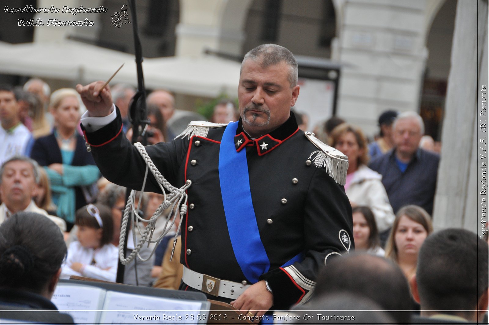 Venaria Reale 23 09 2012 - Concerto Fanfare Cri Taurinense - Croce Rossa Italiana - Ispettorato Regionale Volontari del Soccorso del Piemonte