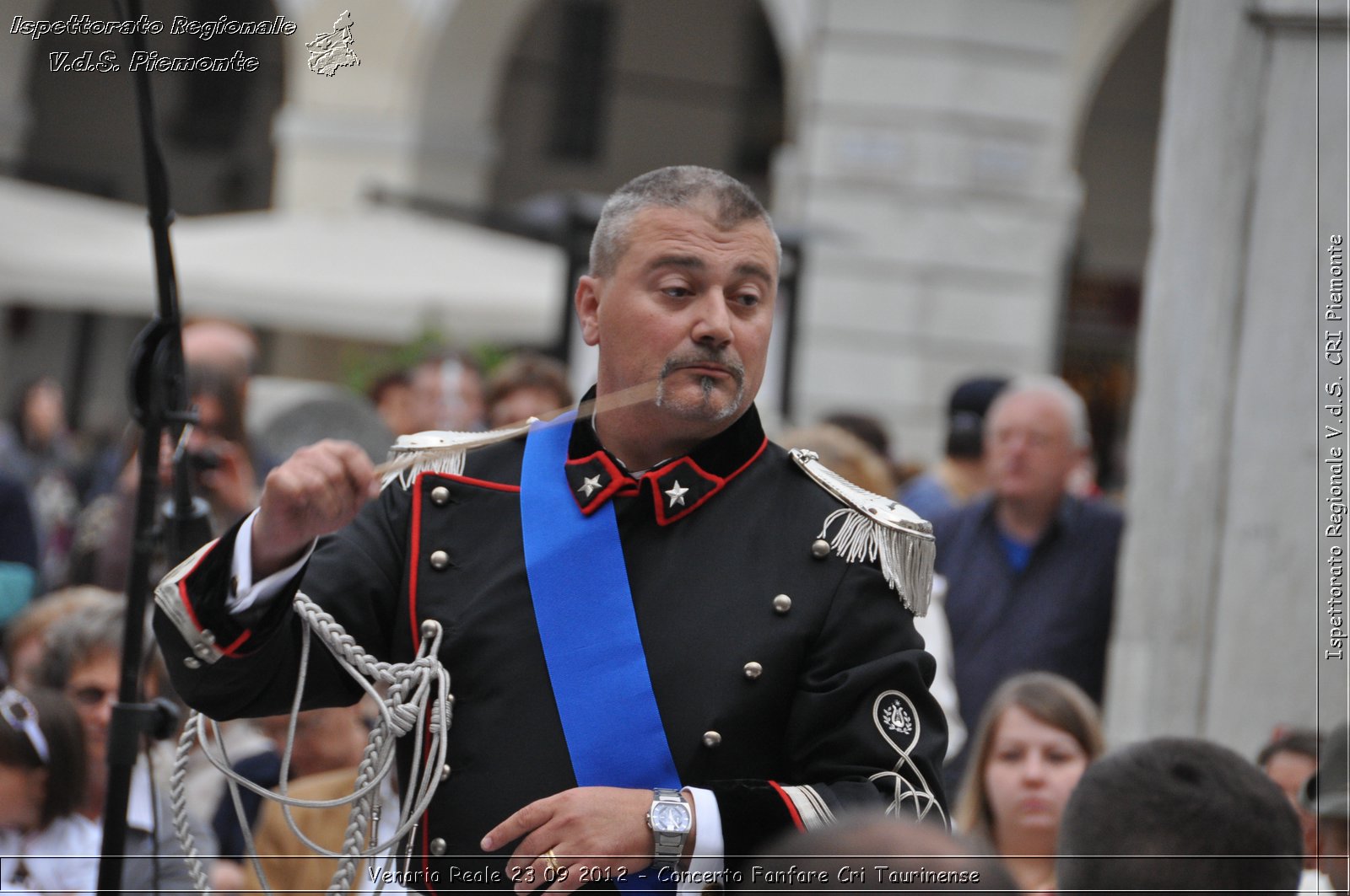 Venaria Reale 23 09 2012 - Concerto Fanfare Cri Taurinense - Croce Rossa Italiana - Ispettorato Regionale Volontari del Soccorso del Piemonte