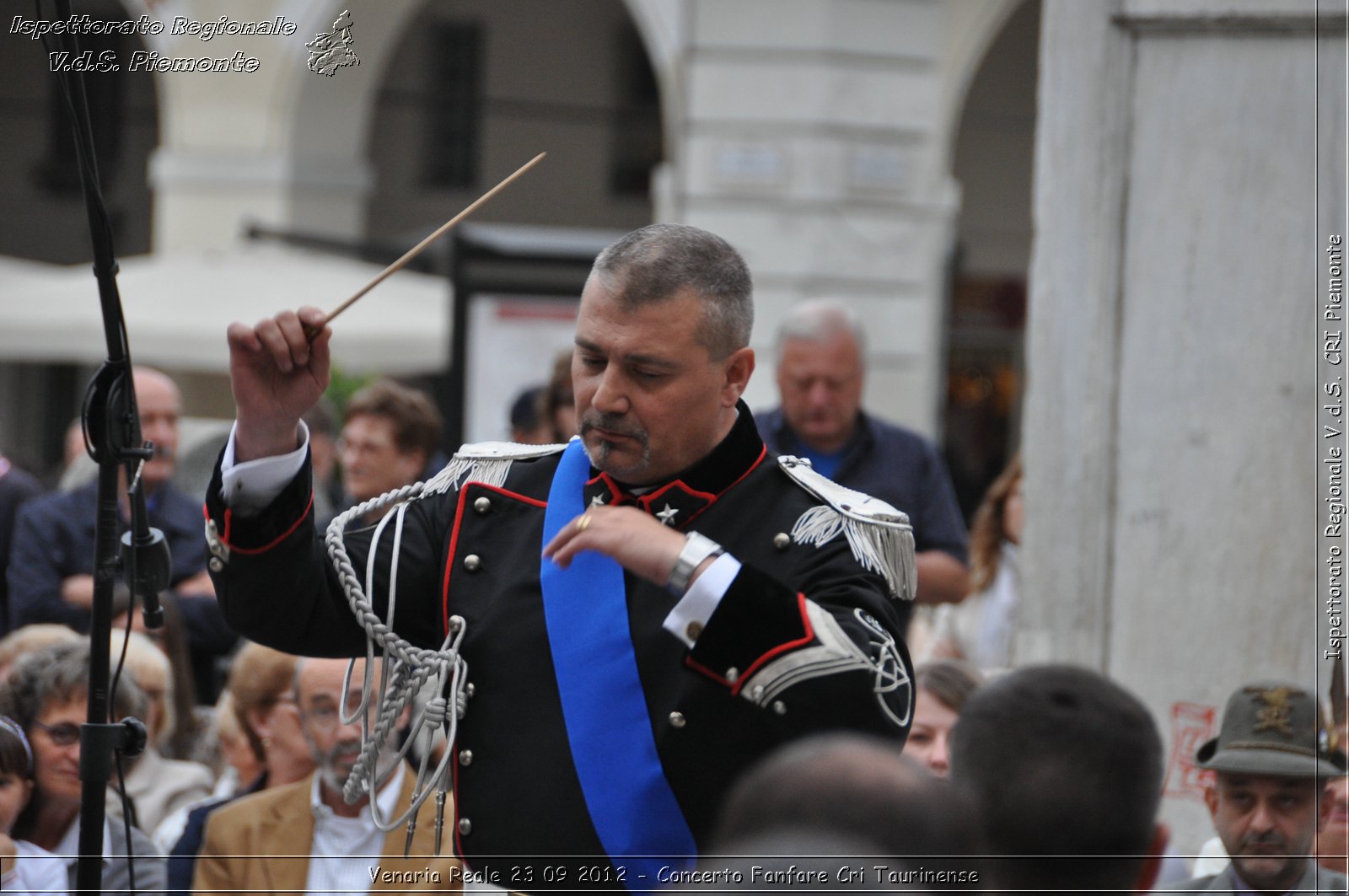 Venaria Reale 23 09 2012 - Concerto Fanfare Cri Taurinense - Croce Rossa Italiana - Ispettorato Regionale Volontari del Soccorso del Piemonte