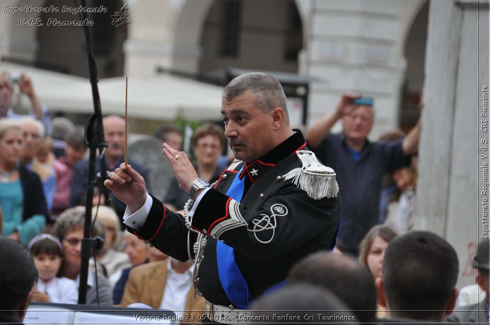 Venaria Reale 23 09 2012 - Concerto Fanfare Cri Taurinense - Croce Rossa Italiana - Ispettorato Regionale Volontari del Soccorso del Piemonte