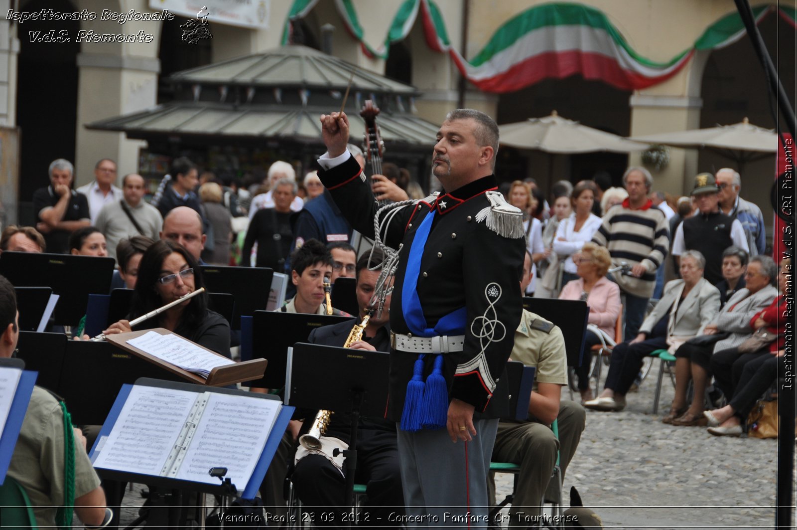 Venaria Reale 23 09 2012 - Concerto Fanfare Cri Taurinense - Croce Rossa Italiana - Ispettorato Regionale Volontari del Soccorso del Piemonte