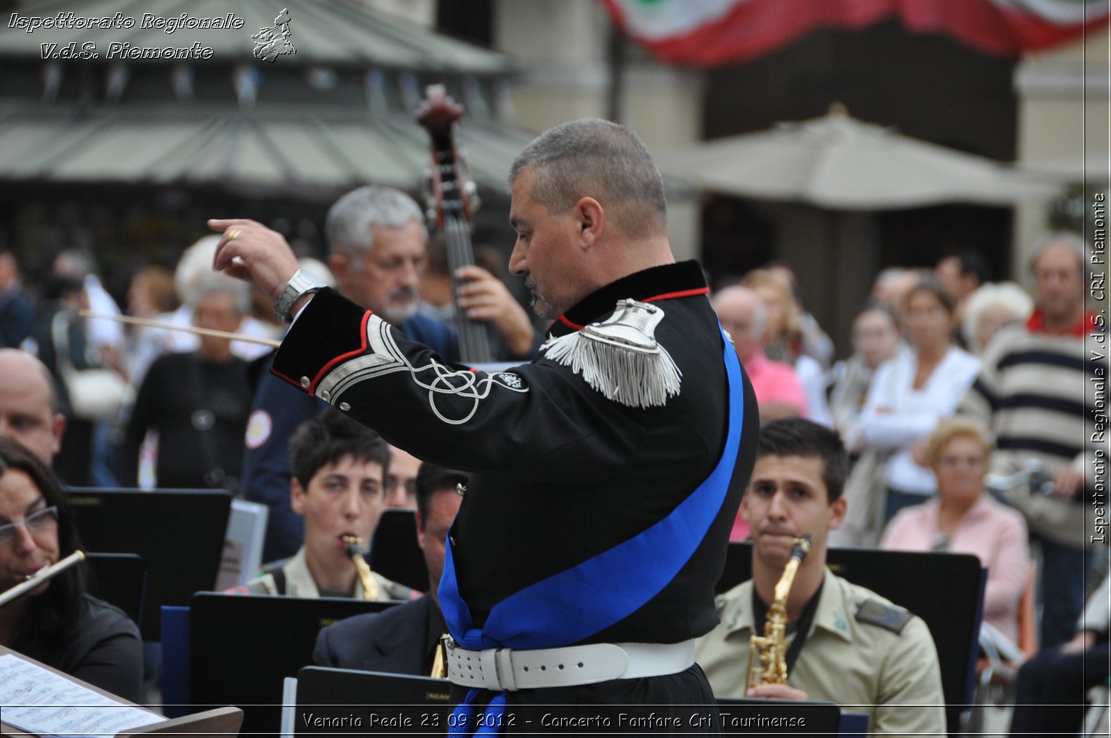 Venaria Reale 23 09 2012 - Concerto Fanfare Cri Taurinense - Croce Rossa Italiana - Ispettorato Regionale Volontari del Soccorso del Piemonte