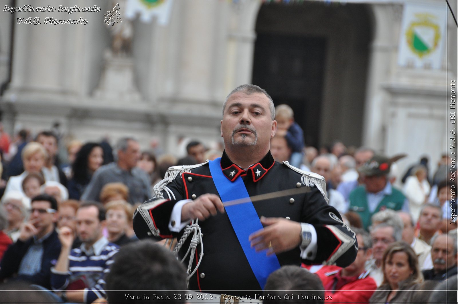 Venaria Reale 23 09 2012 - Concerto Fanfare Cri Taurinense - Croce Rossa Italiana - Ispettorato Regionale Volontari del Soccorso del Piemonte