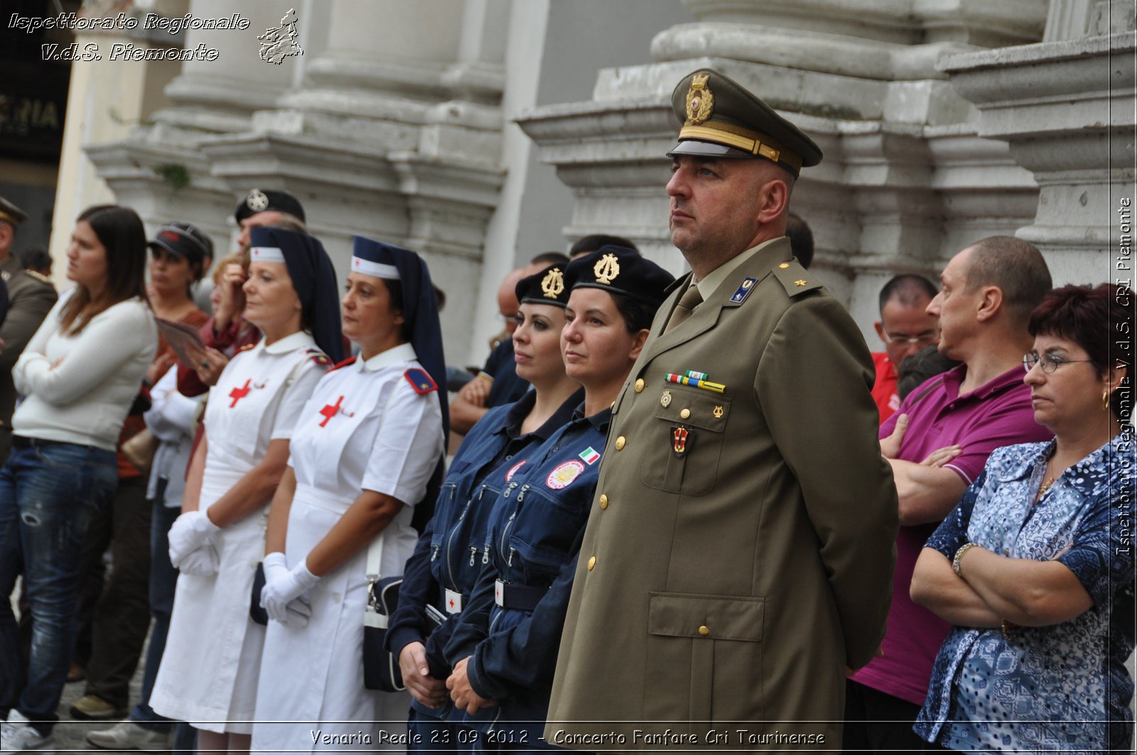 Venaria Reale 23 09 2012 - Concerto Fanfare Cri Taurinense - Croce Rossa Italiana - Ispettorato Regionale Volontari del Soccorso del Piemonte