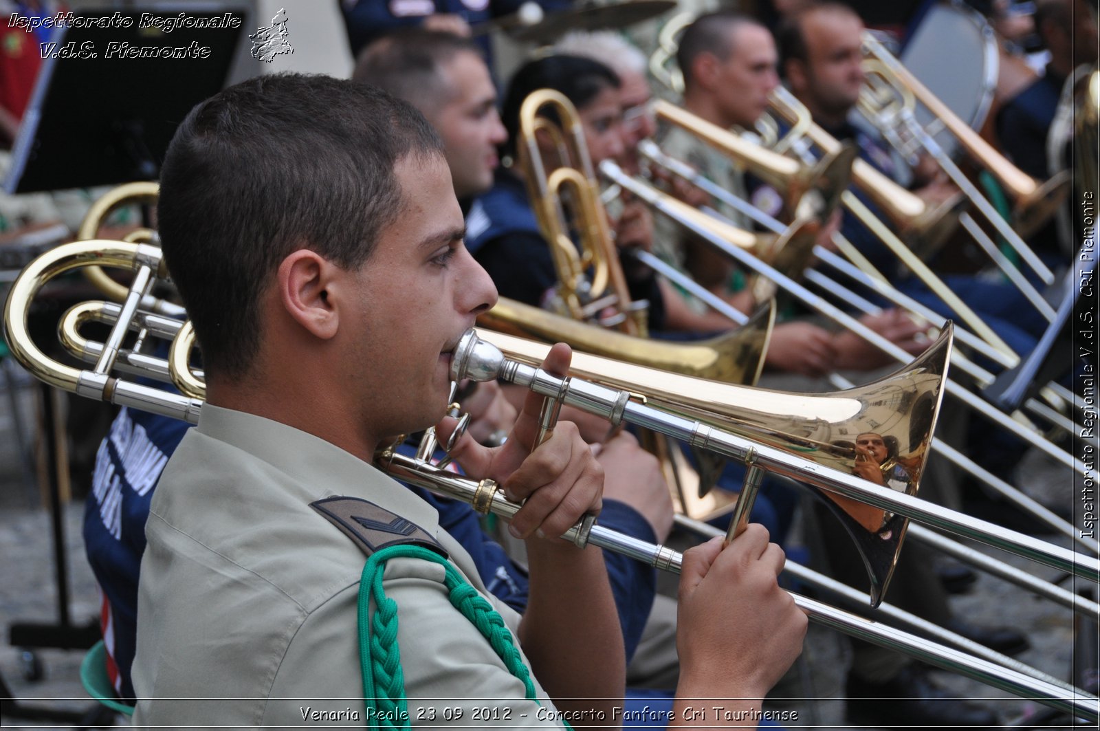 Venaria Reale 23 09 2012 - Concerto Fanfare Cri Taurinense - Croce Rossa Italiana - Ispettorato Regionale Volontari del Soccorso del Piemonte