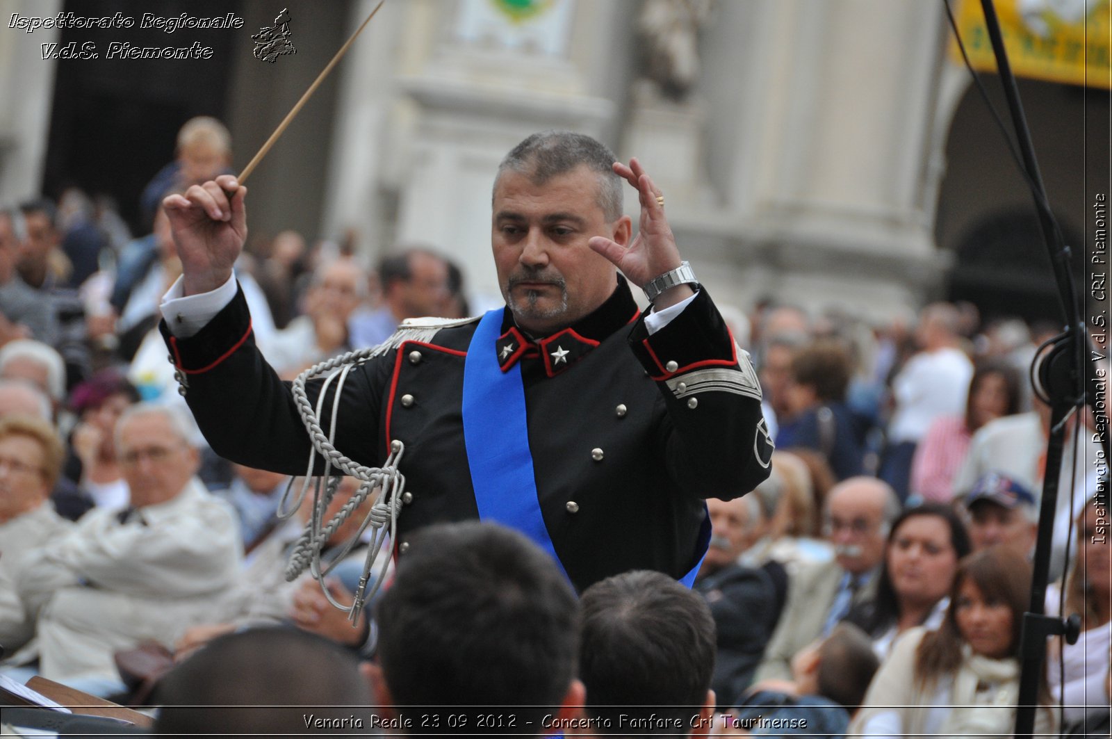 Venaria Reale 23 09 2012 - Concerto Fanfare Cri Taurinense - Croce Rossa Italiana - Ispettorato Regionale Volontari del Soccorso del Piemonte