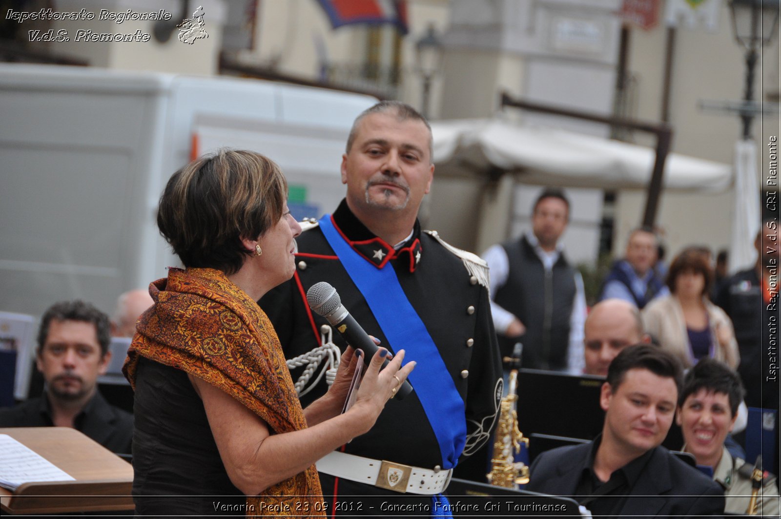 Venaria Reale 23 09 2012 - Concerto Fanfare Cri Taurinense - Croce Rossa Italiana - Ispettorato Regionale Volontari del Soccorso del Piemonte