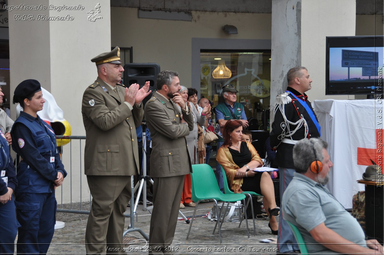 Venaria Reale 23 09 2012 - Concerto Fanfare Cri Taurinense - Croce Rossa Italiana - Ispettorato Regionale Volontari del Soccorso del Piemonte