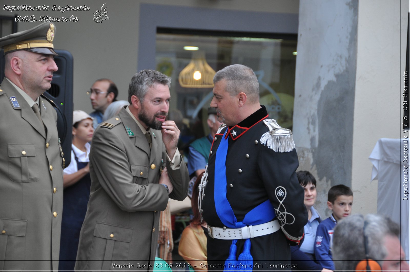 Venaria Reale 23 09 2012 - Concerto Fanfare Cri Taurinense - Croce Rossa Italiana - Ispettorato Regionale Volontari del Soccorso del Piemonte