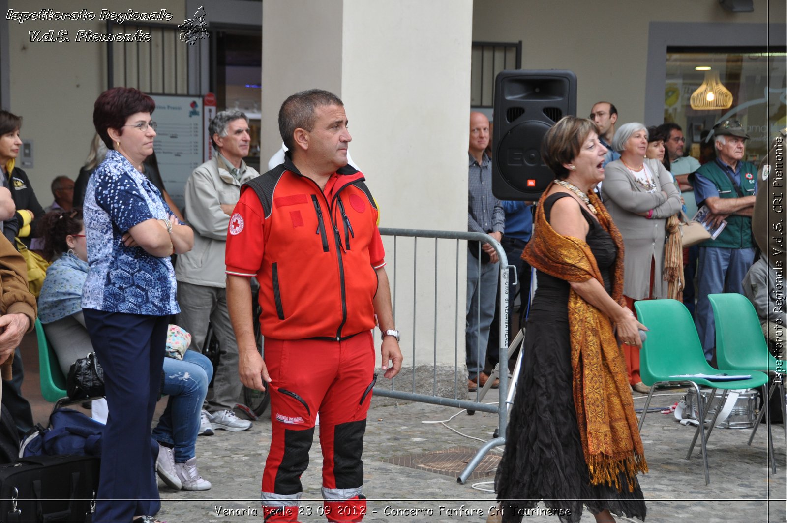 Venaria Reale 23 09 2012 - Concerto Fanfare Cri Taurinense - Croce Rossa Italiana - Ispettorato Regionale Volontari del Soccorso del Piemonte