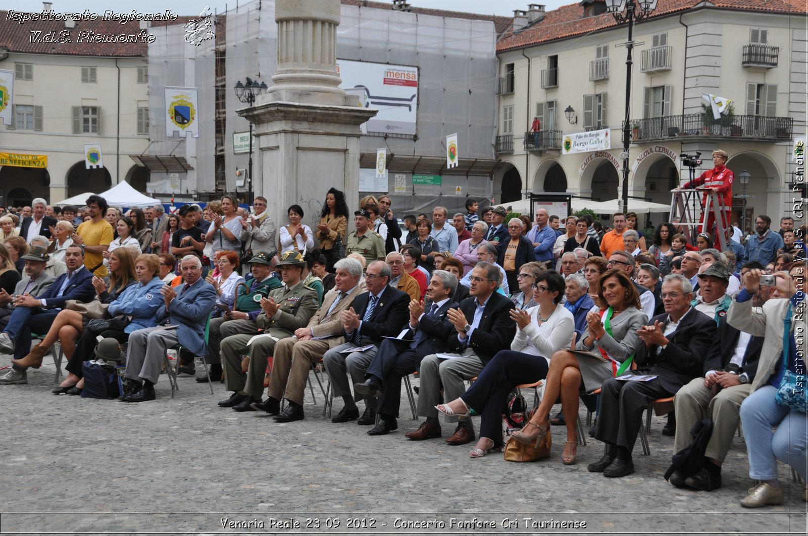 Venaria Reale 23 09 2012 - Concerto Fanfare Cri Taurinense - Croce Rossa Italiana - Ispettorato Regionale Volontari del Soccorso del Piemonte