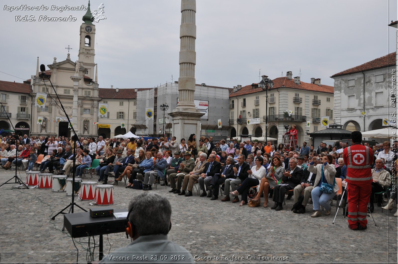 Venaria Reale 23 09 2012 - Concerto Fanfare Cri Taurinense - Croce Rossa Italiana - Ispettorato Regionale Volontari del Soccorso del Piemonte