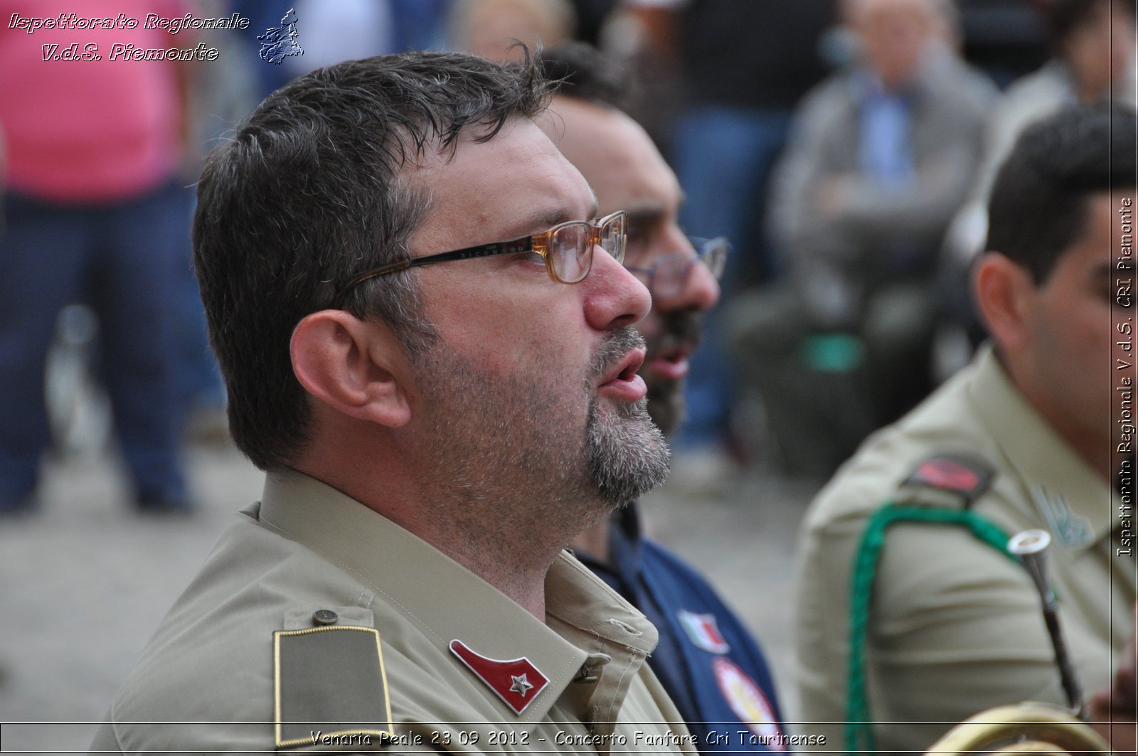 Venaria Reale 23 09 2012 - Concerto Fanfare Cri Taurinense - Croce Rossa Italiana - Ispettorato Regionale Volontari del Soccorso del Piemonte