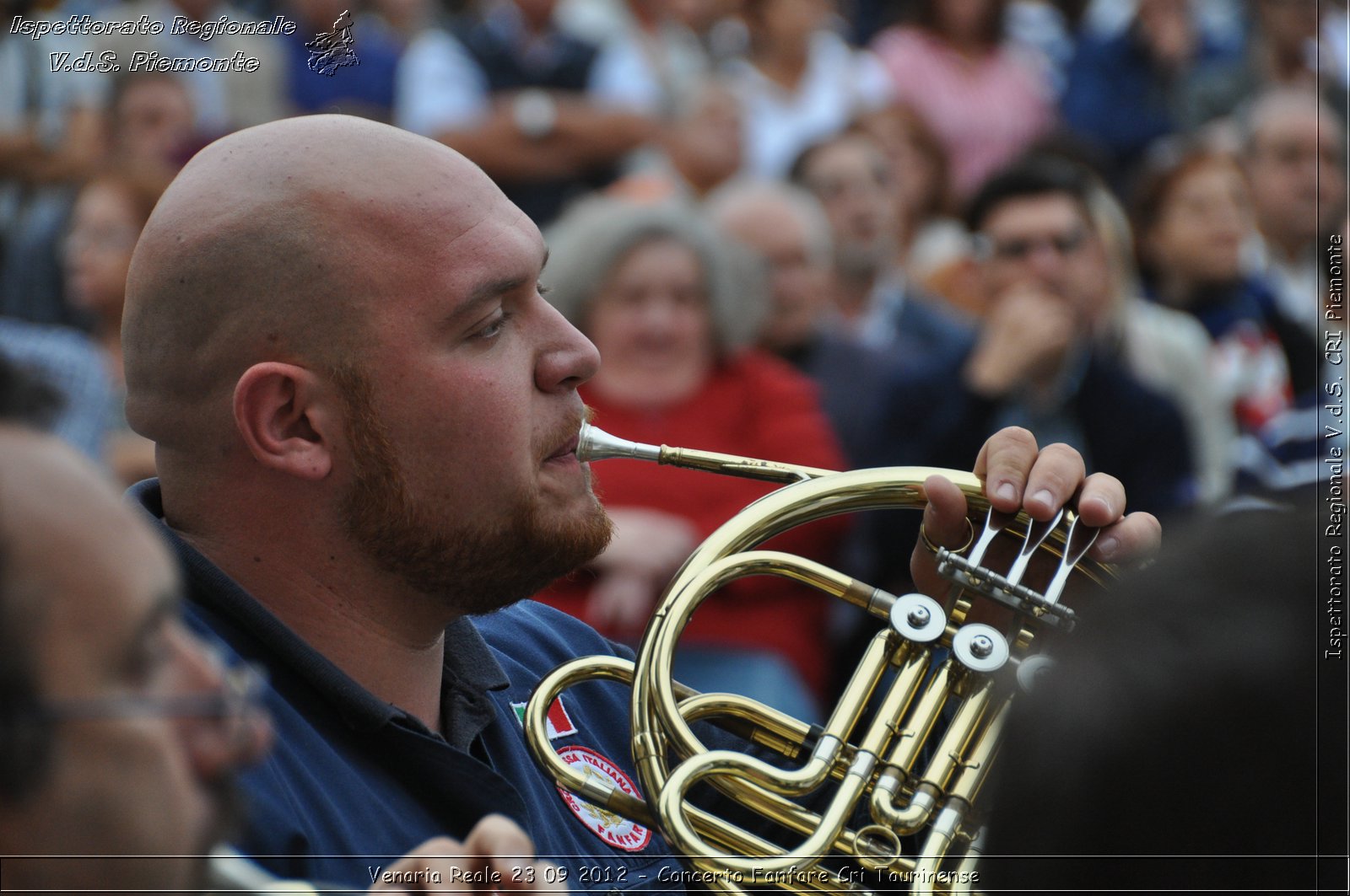 Venaria Reale 23 09 2012 - Concerto Fanfare Cri Taurinense - Croce Rossa Italiana - Ispettorato Regionale Volontari del Soccorso del Piemonte