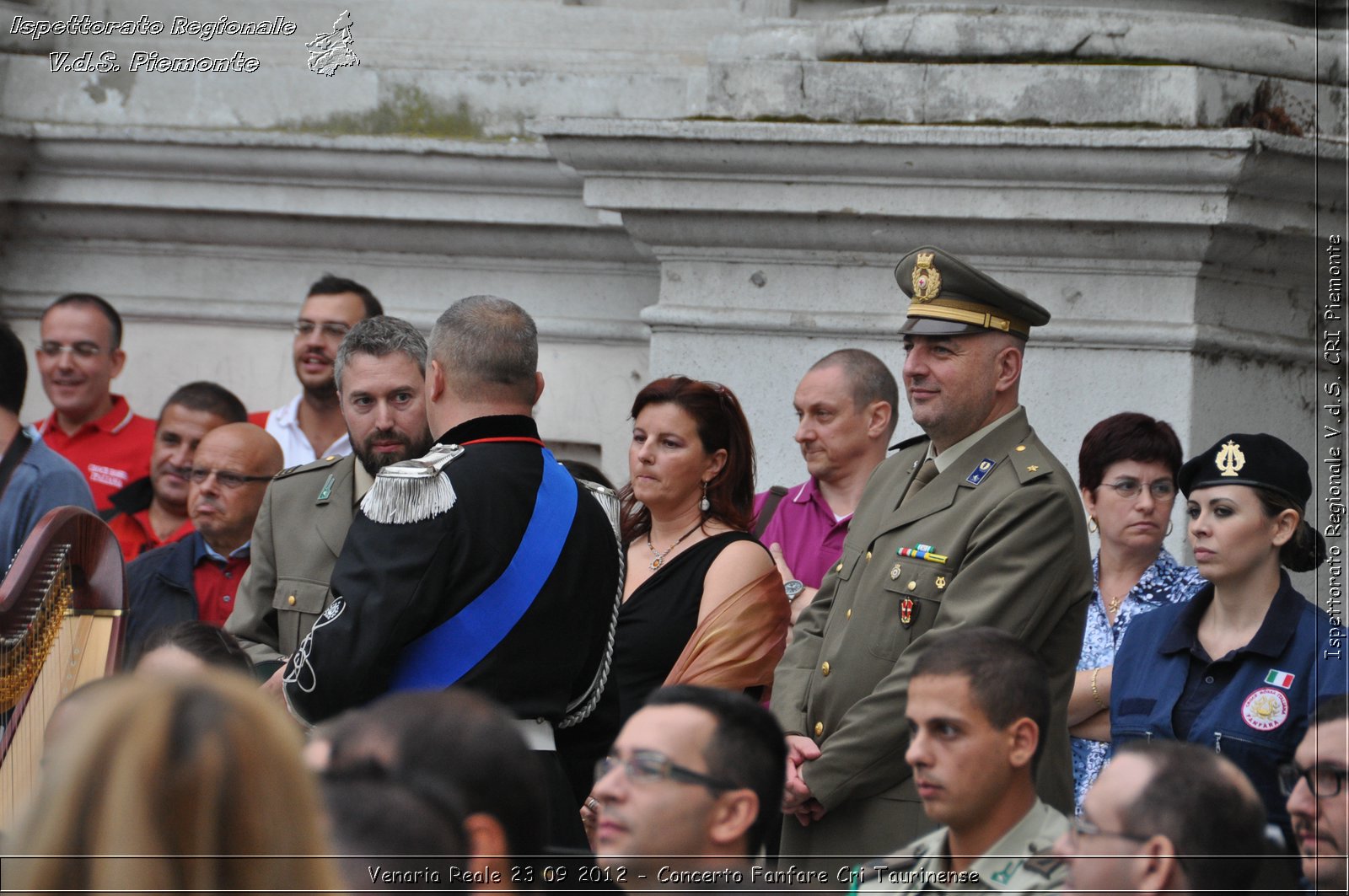 Venaria Reale 23 09 2012 - Concerto Fanfare Cri Taurinense - Croce Rossa Italiana - Ispettorato Regionale Volontari del Soccorso del Piemonte