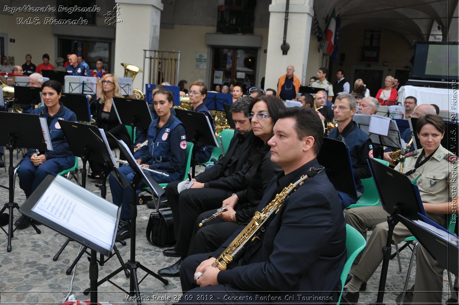 Venaria Reale 23 09 2012 - Concerto Fanfare Cri Taurinense - Croce Rossa Italiana - Ispettorato Regionale Volontari del Soccorso del Piemonte