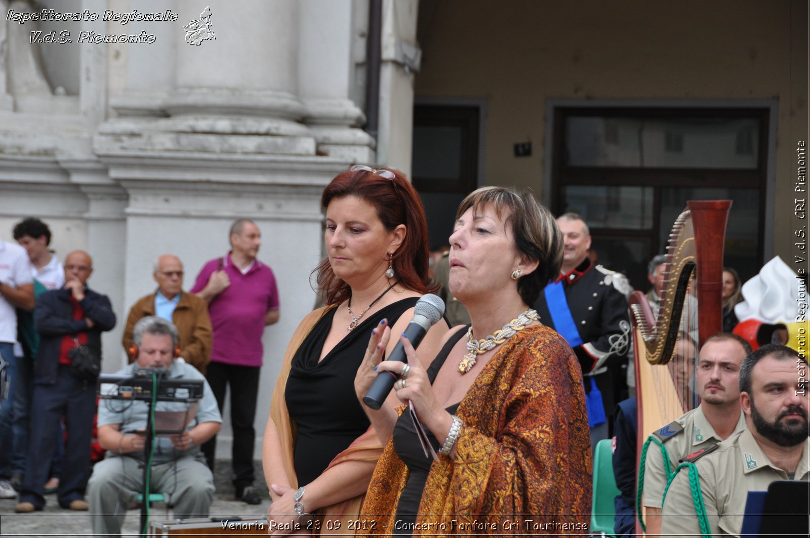 Venaria Reale 23 09 2012 - Concerto Fanfare Cri Taurinense - Croce Rossa Italiana - Ispettorato Regionale Volontari del Soccorso del Piemonte