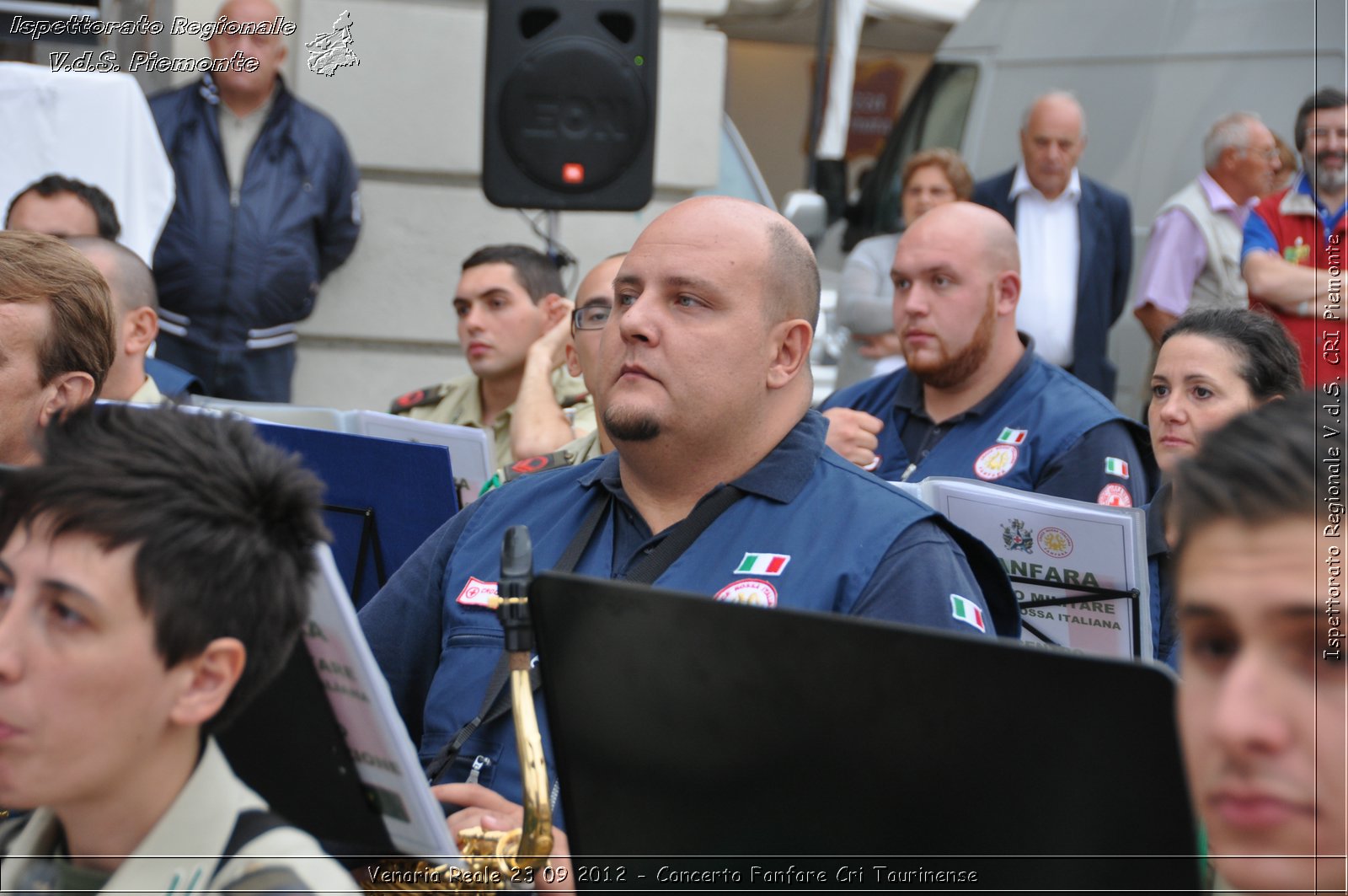 Venaria Reale 23 09 2012 - Concerto Fanfare Cri Taurinense - Croce Rossa Italiana - Ispettorato Regionale Volontari del Soccorso del Piemonte