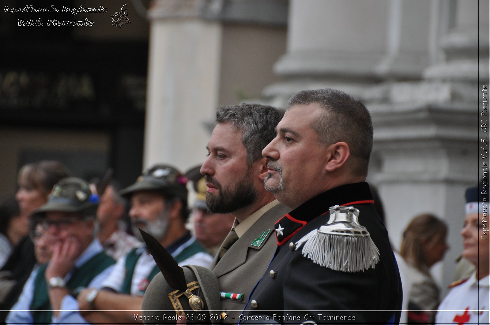 Venaria Reale 23 09 2012 - Concerto Fanfare Cri Taurinense - Croce Rossa Italiana - Ispettorato Regionale Volontari del Soccorso del Piemonte