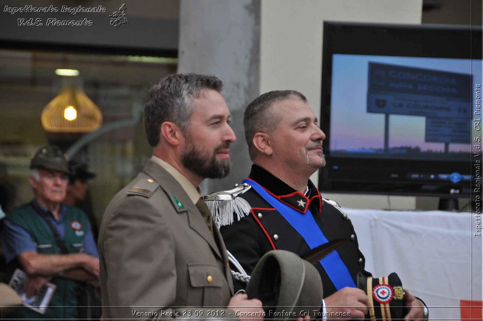 Venaria Reale 23 09 2012 - Concerto Fanfare Cri Taurinense - Croce Rossa Italiana - Ispettorato Regionale Volontari del Soccorso del Piemonte