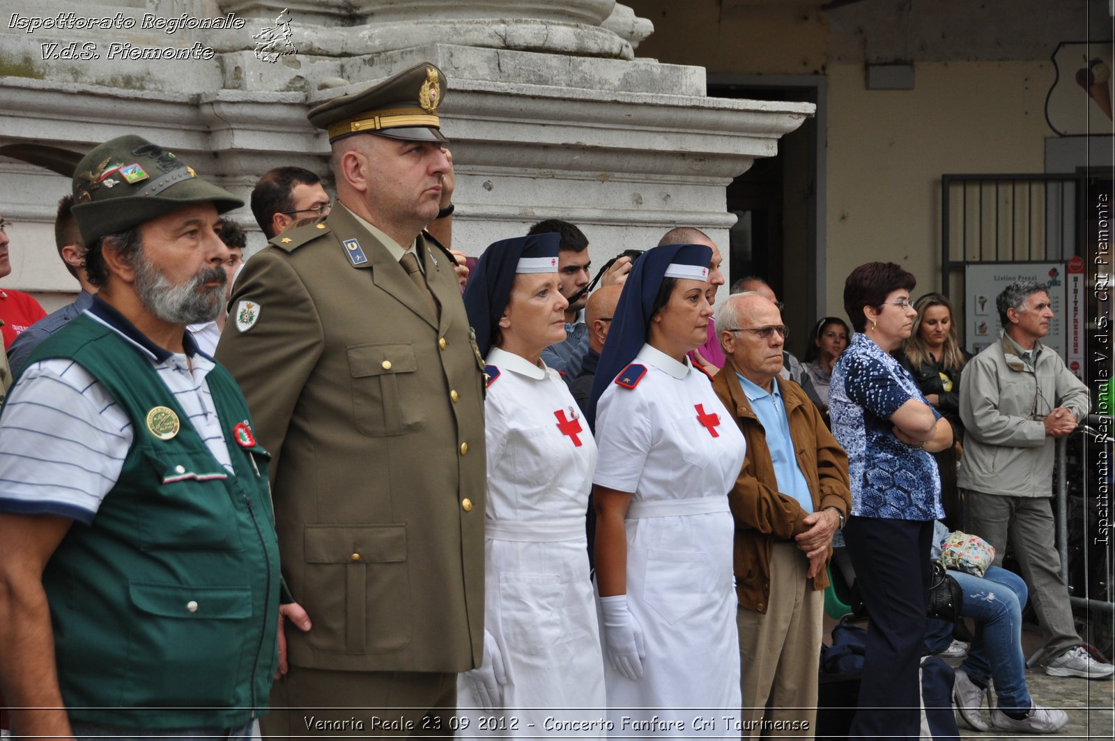 Venaria Reale 23 09 2012 - Concerto Fanfare Cri Taurinense - Croce Rossa Italiana - Ispettorato Regionale Volontari del Soccorso del Piemonte