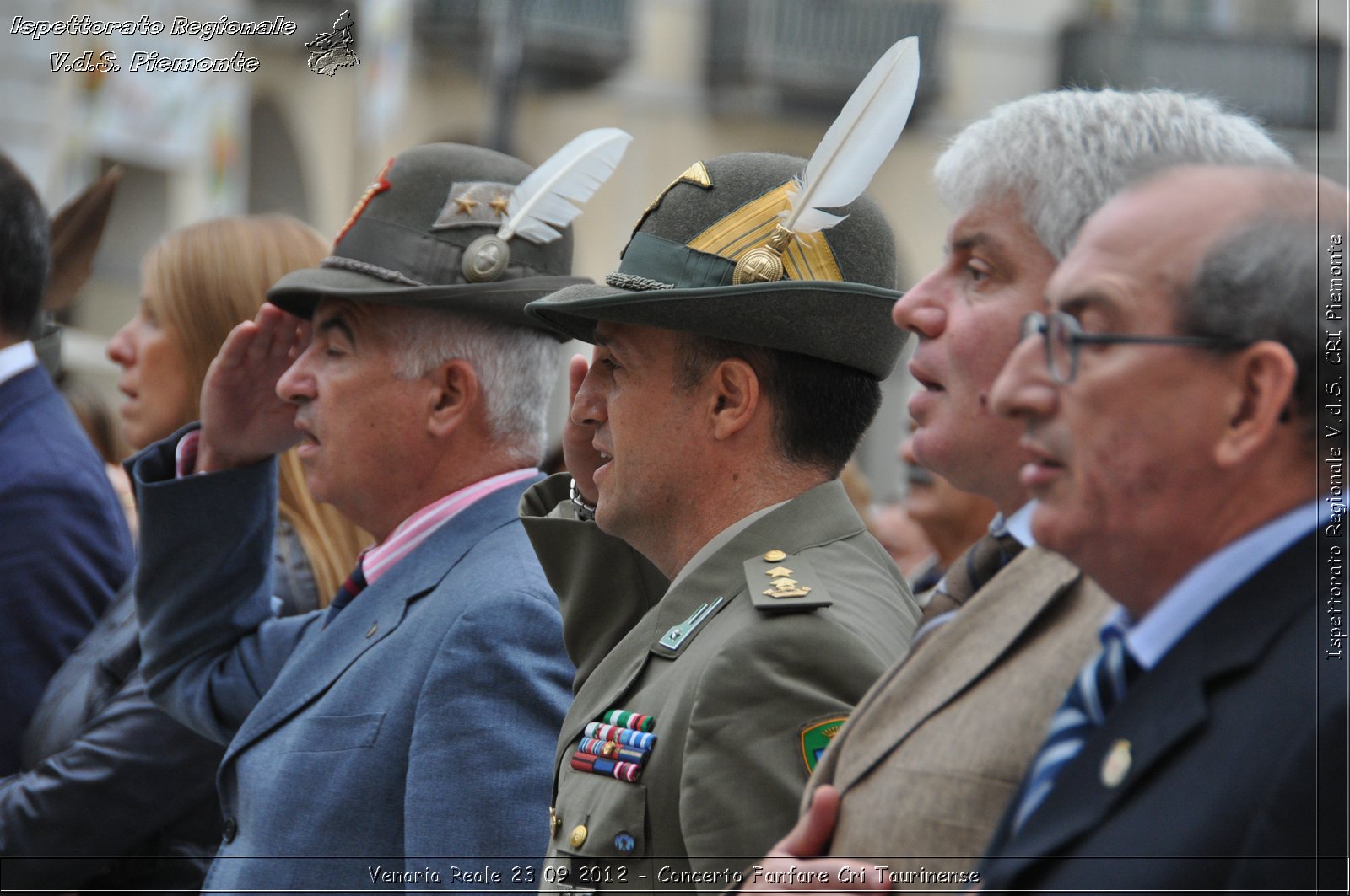 Venaria Reale 23 09 2012 - Concerto Fanfare Cri Taurinense - Croce Rossa Italiana - Ispettorato Regionale Volontari del Soccorso del Piemonte