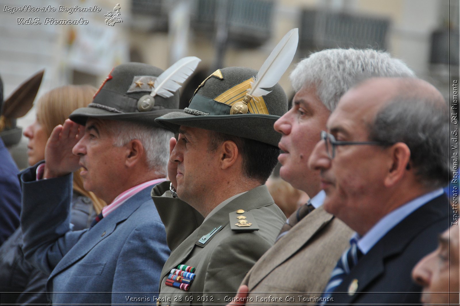 Venaria Reale 23 09 2012 - Concerto Fanfare Cri Taurinense - Croce Rossa Italiana - Ispettorato Regionale Volontari del Soccorso del Piemonte