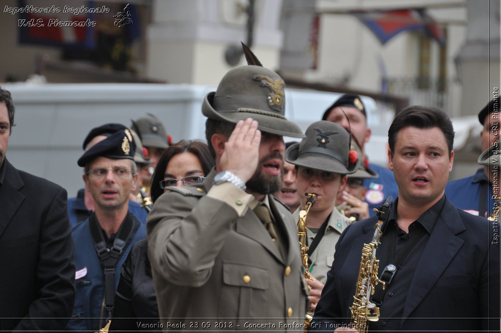 Venaria Reale 23 09 2012 - Concerto Fanfare Cri Taurinense - Croce Rossa Italiana - Ispettorato Regionale Volontari del Soccorso del Piemonte