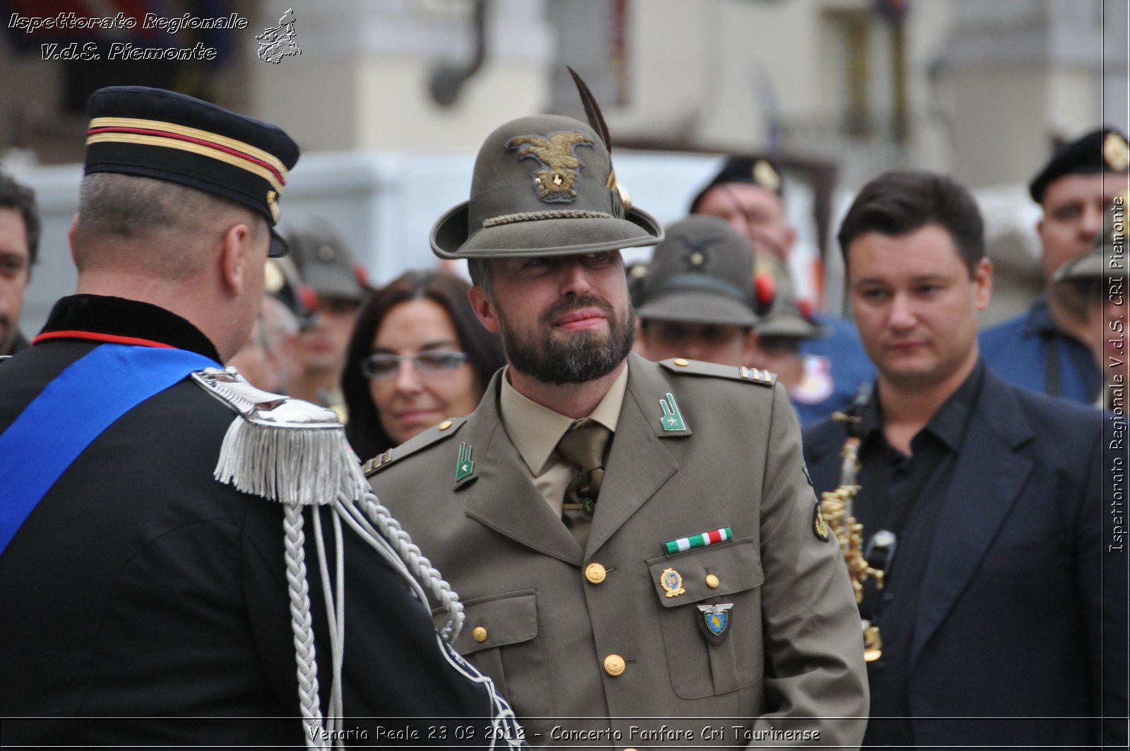 Venaria Reale 23 09 2012 - Concerto Fanfare Cri Taurinense - Croce Rossa Italiana - Ispettorato Regionale Volontari del Soccorso del Piemonte