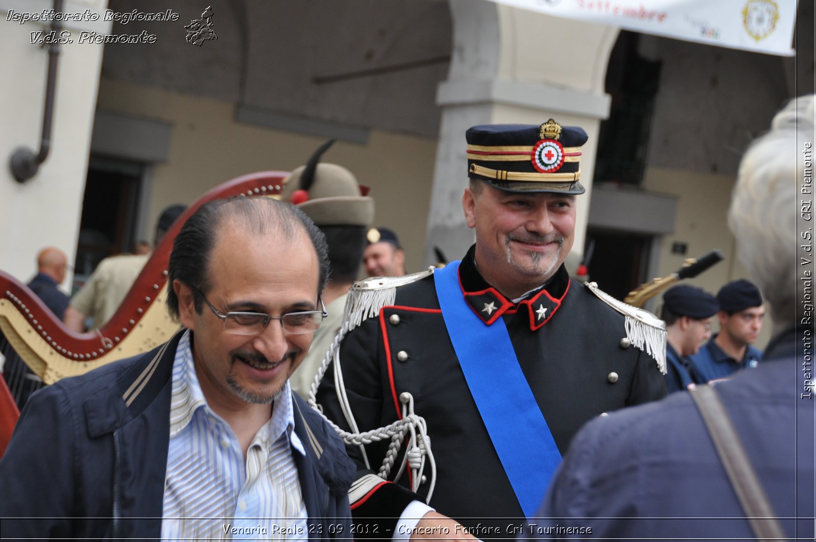 Venaria Reale 23 09 2012 - Concerto Fanfare Cri Taurinense - Croce Rossa Italiana - Ispettorato Regionale Volontari del Soccorso del Piemonte