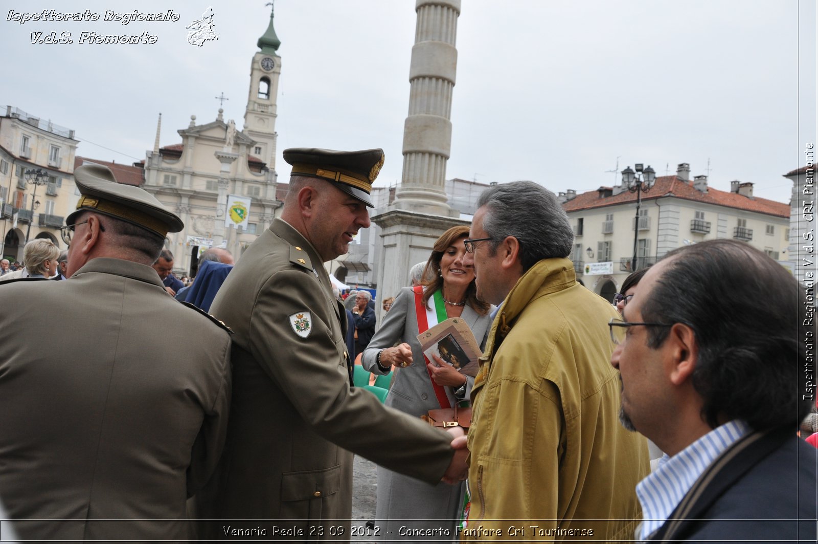 Venaria Reale 23 09 2012 - Concerto Fanfare Cri Taurinense - Croce Rossa Italiana - Ispettorato Regionale Volontari del Soccorso del Piemonte