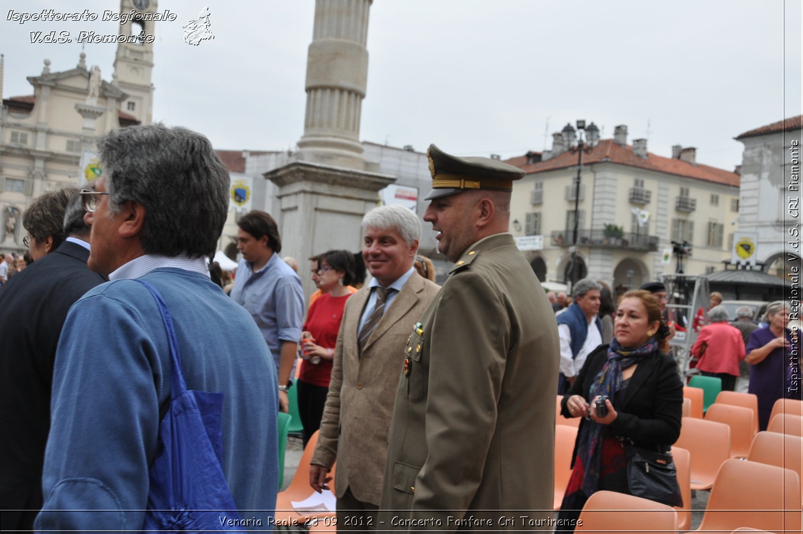 Venaria Reale 23 09 2012 - Concerto Fanfare Cri Taurinense - Croce Rossa Italiana - Ispettorato Regionale Volontari del Soccorso del Piemonte