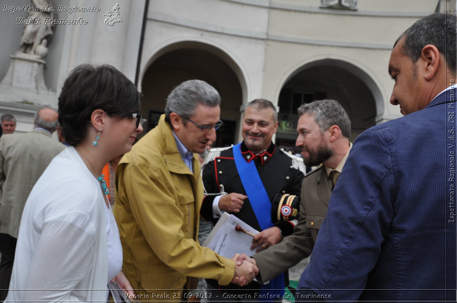 Venaria Reale 23 09 2012 - Concerto Fanfare Cri Taurinense - Croce Rossa Italiana - Ispettorato Regionale Volontari del Soccorso del Piemonte