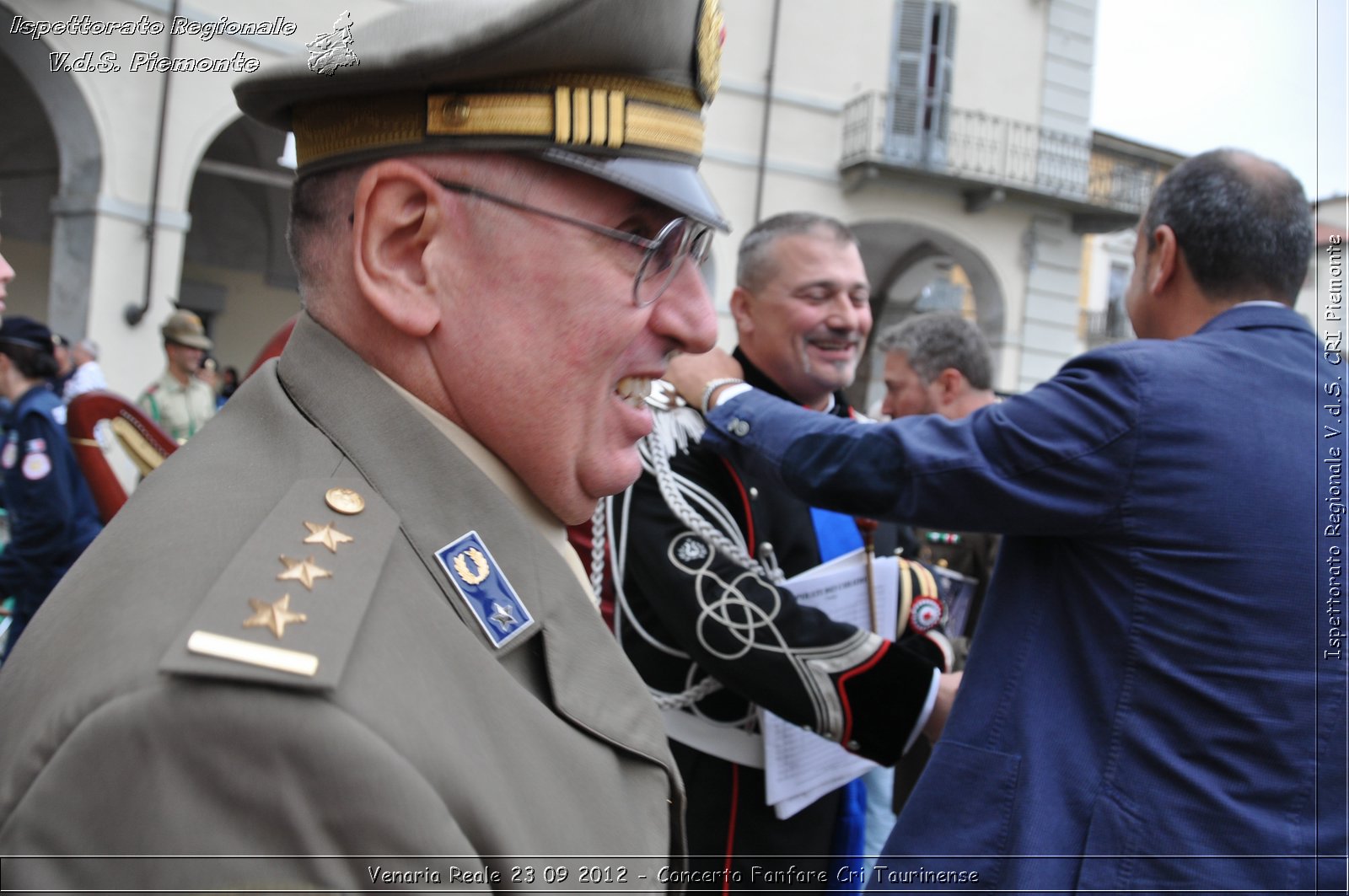 Venaria Reale 23 09 2012 - Concerto Fanfare Cri Taurinense - Croce Rossa Italiana - Ispettorato Regionale Volontari del Soccorso del Piemonte