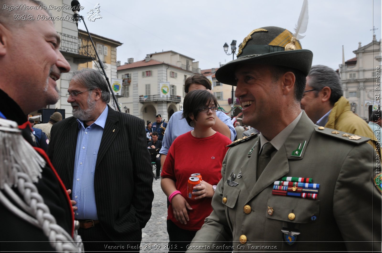 Venaria Reale 23 09 2012 - Concerto Fanfare Cri Taurinense - Croce Rossa Italiana - Ispettorato Regionale Volontari del Soccorso del Piemonte