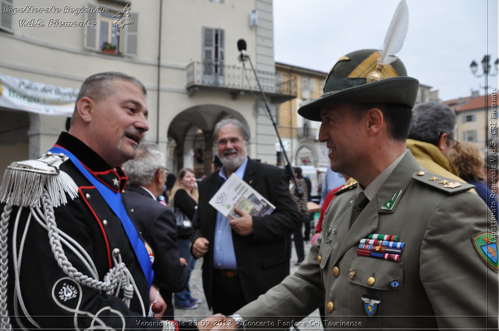 Venaria Reale 23 09 2012 - Concerto Fanfare Cri Taurinense - Croce Rossa Italiana - Ispettorato Regionale Volontari del Soccorso del Piemonte