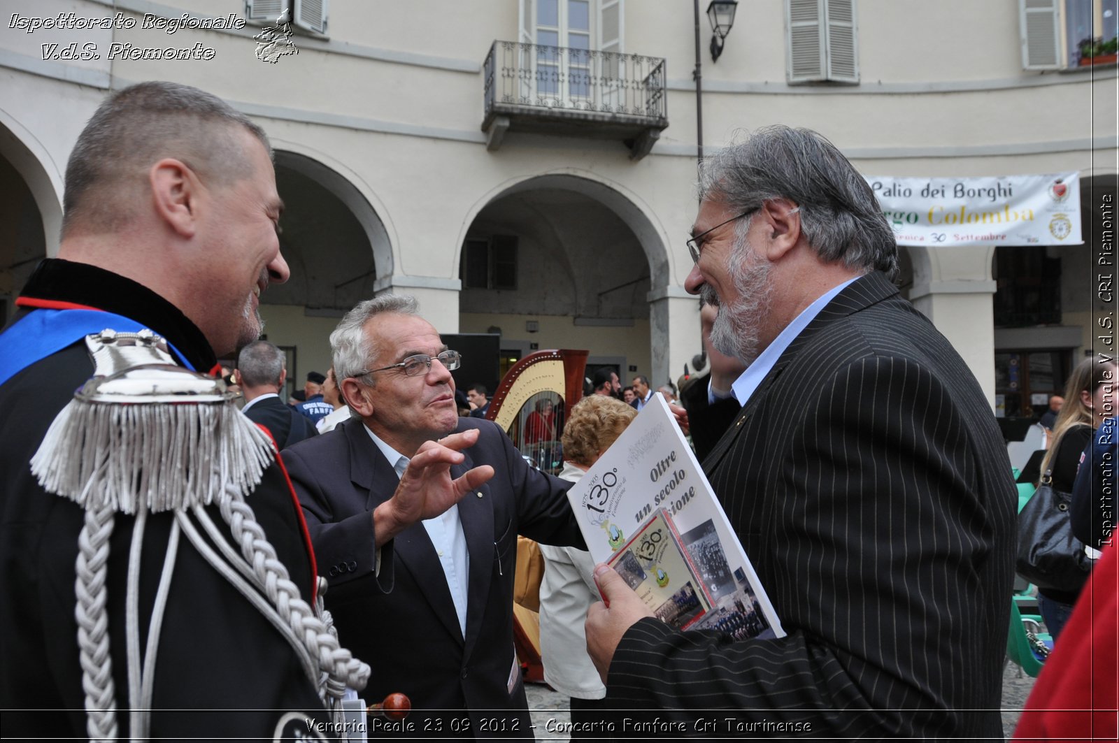 Venaria Reale 23 09 2012 - Concerto Fanfare Cri Taurinense - Croce Rossa Italiana - Ispettorato Regionale Volontari del Soccorso del Piemonte