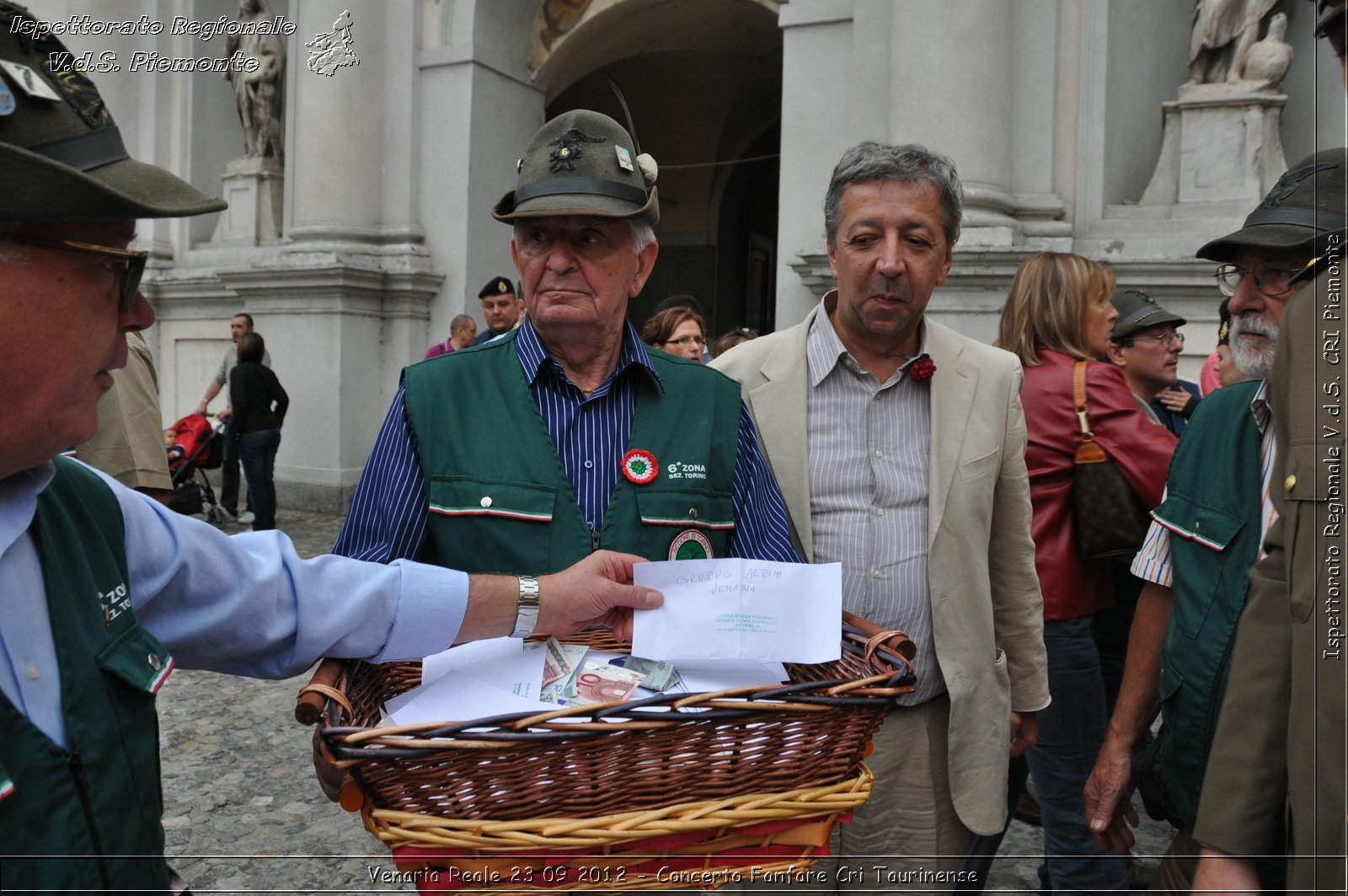 Venaria Reale 23 09 2012 - Concerto Fanfare Cri Taurinense - Croce Rossa Italiana - Ispettorato Regionale Volontari del Soccorso del Piemonte