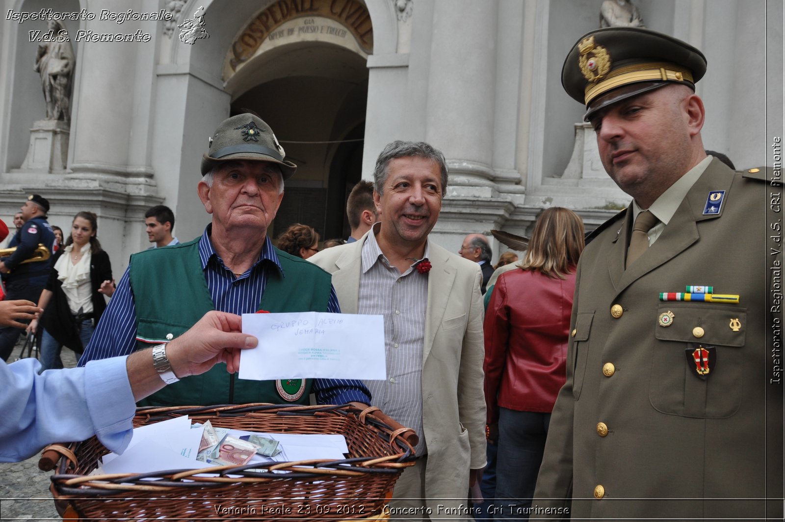 Venaria Reale 23 09 2012 - Concerto Fanfare Cri Taurinense - Croce Rossa Italiana - Ispettorato Regionale Volontari del Soccorso del Piemonte