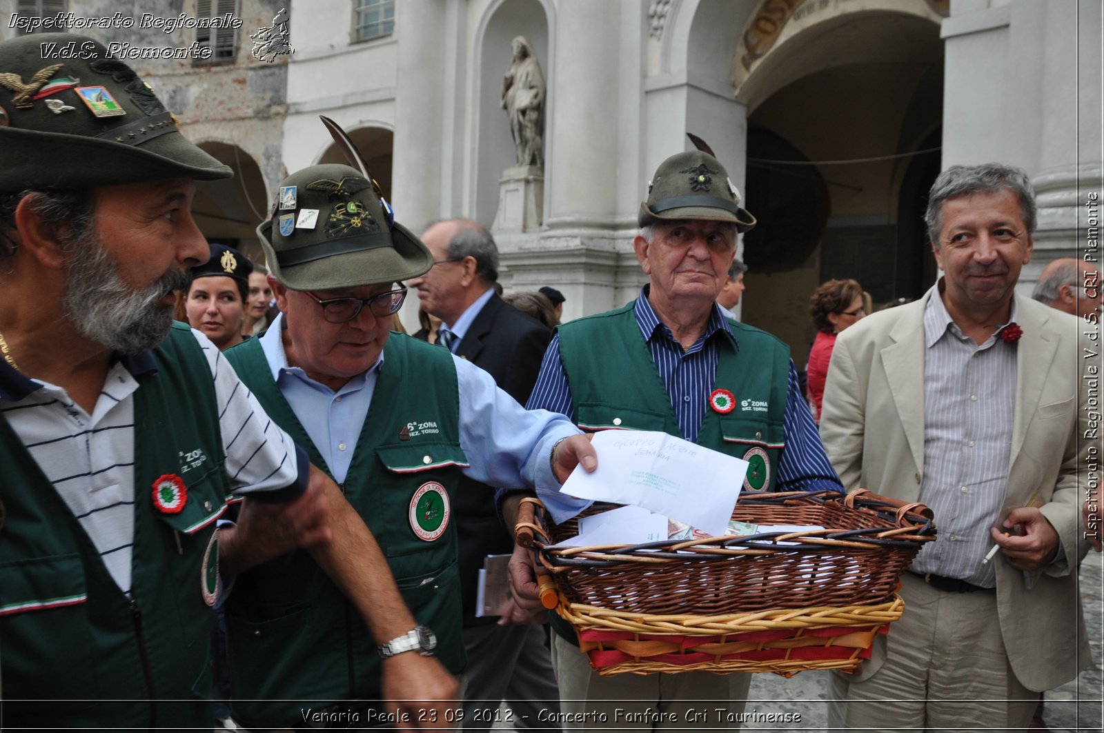 Venaria Reale 23 09 2012 - Concerto Fanfare Cri Taurinense - Croce Rossa Italiana - Ispettorato Regionale Volontari del Soccorso del Piemonte