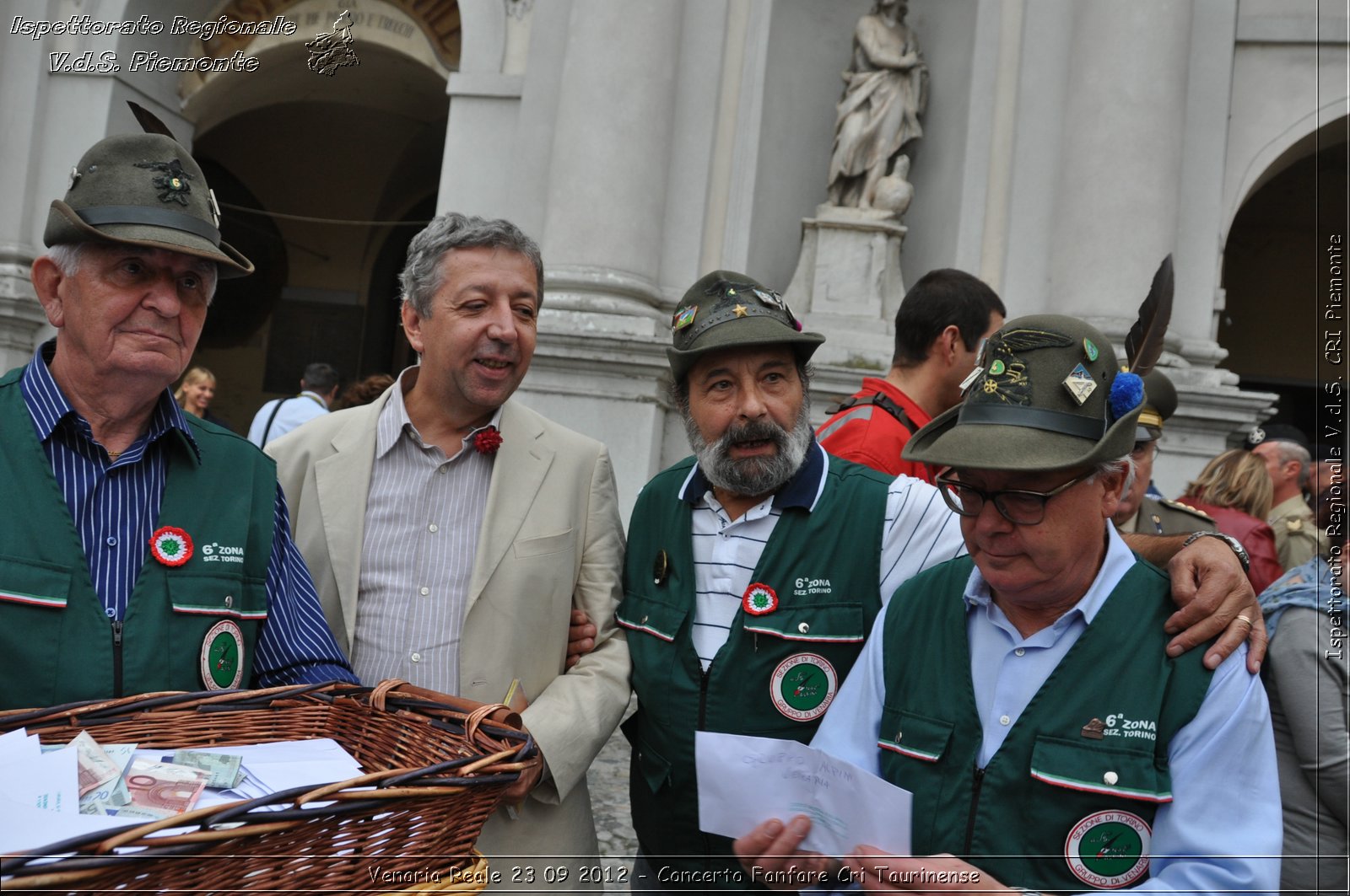 Venaria Reale 23 09 2012 - Concerto Fanfare Cri Taurinense - Croce Rossa Italiana - Ispettorato Regionale Volontari del Soccorso del Piemonte