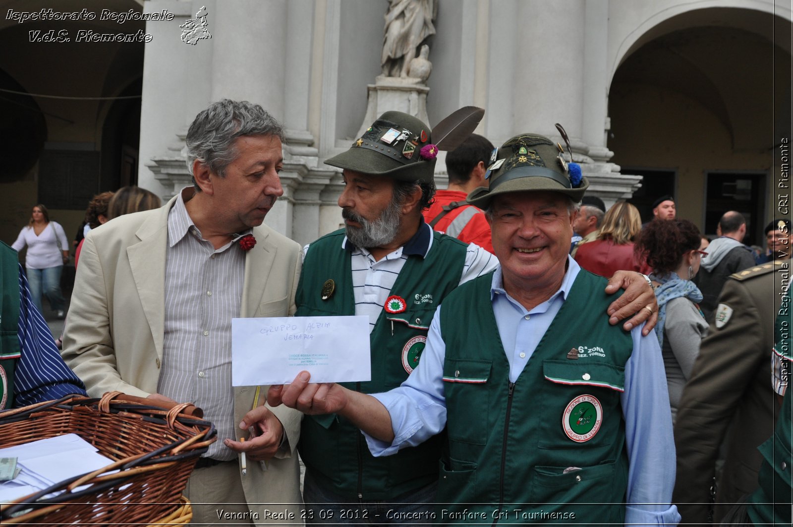 Venaria Reale 23 09 2012 - Concerto Fanfare Cri Taurinense - Croce Rossa Italiana - Ispettorato Regionale Volontari del Soccorso del Piemonte